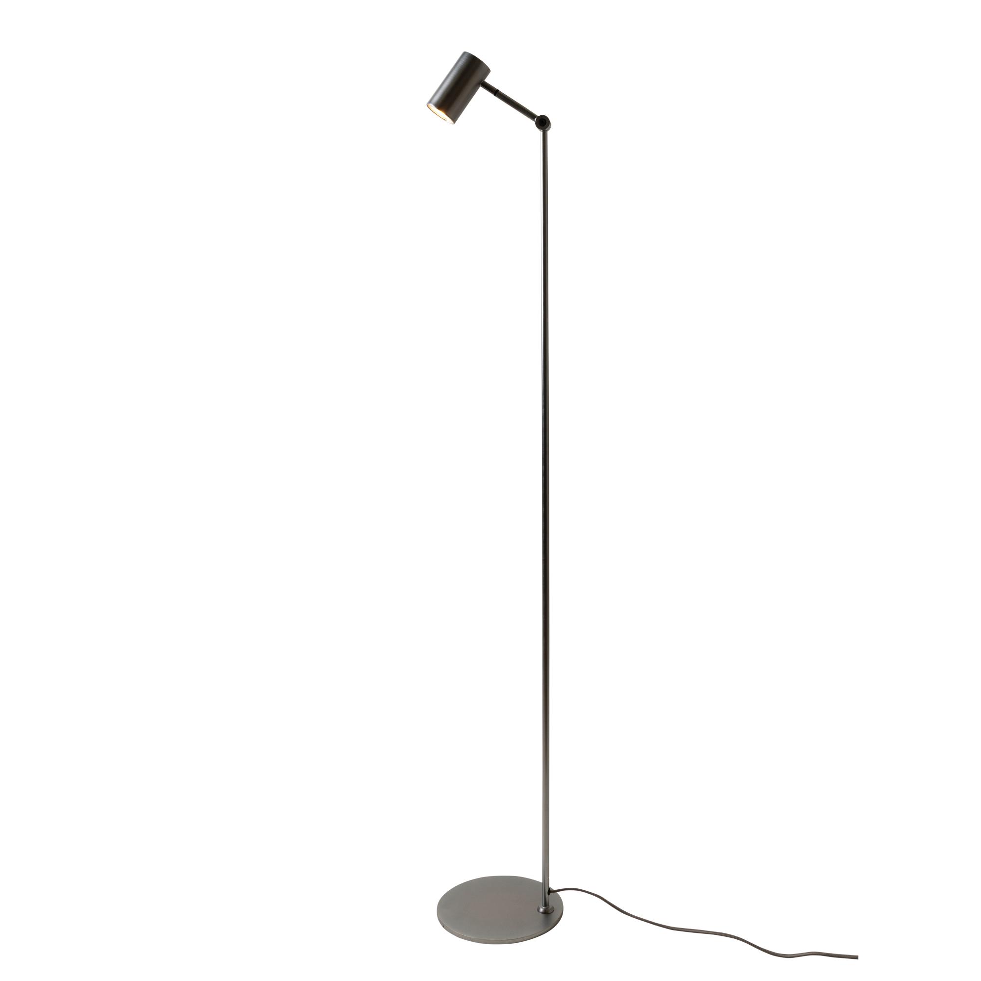 it&apos;s about RoMi Vloerlamp Montreux - Zilver - 22x22x134cm