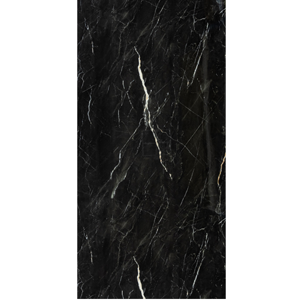 PVC Marmer Wandpaneel Nero Marquina Glans 260x120x0,3cm - Afbeelding 3