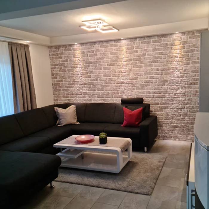 3D Wandpaneel EPS Grijs L1903 100x50x2cm | Paneli 3d wandpanelen