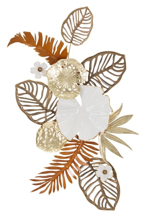 IJZEREN WANDPANEEL BOEKET CM 50