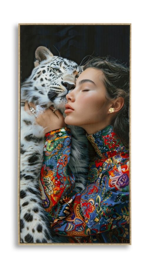 MOIRA GELAKT CANVAS MET FRAME -A- CM 52X4X102