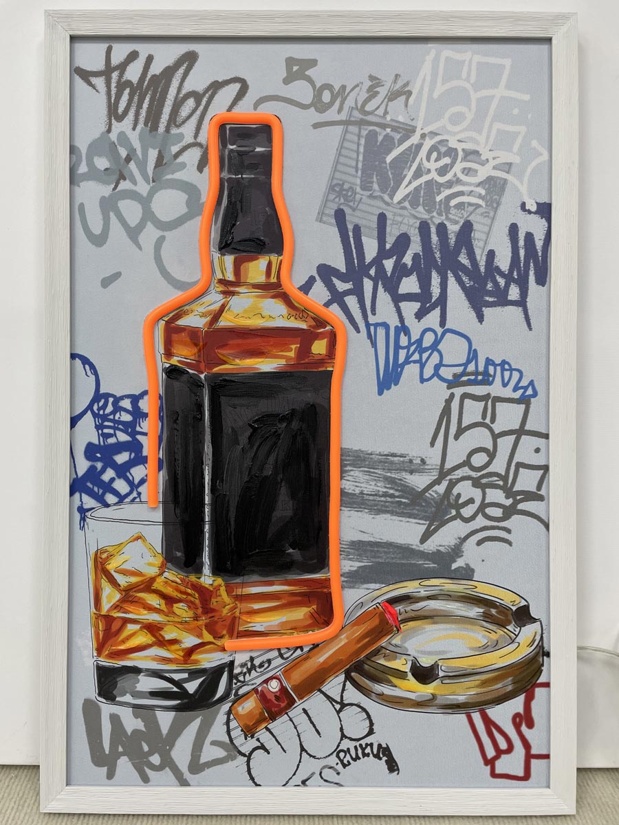 Neon Art Jack Daniels