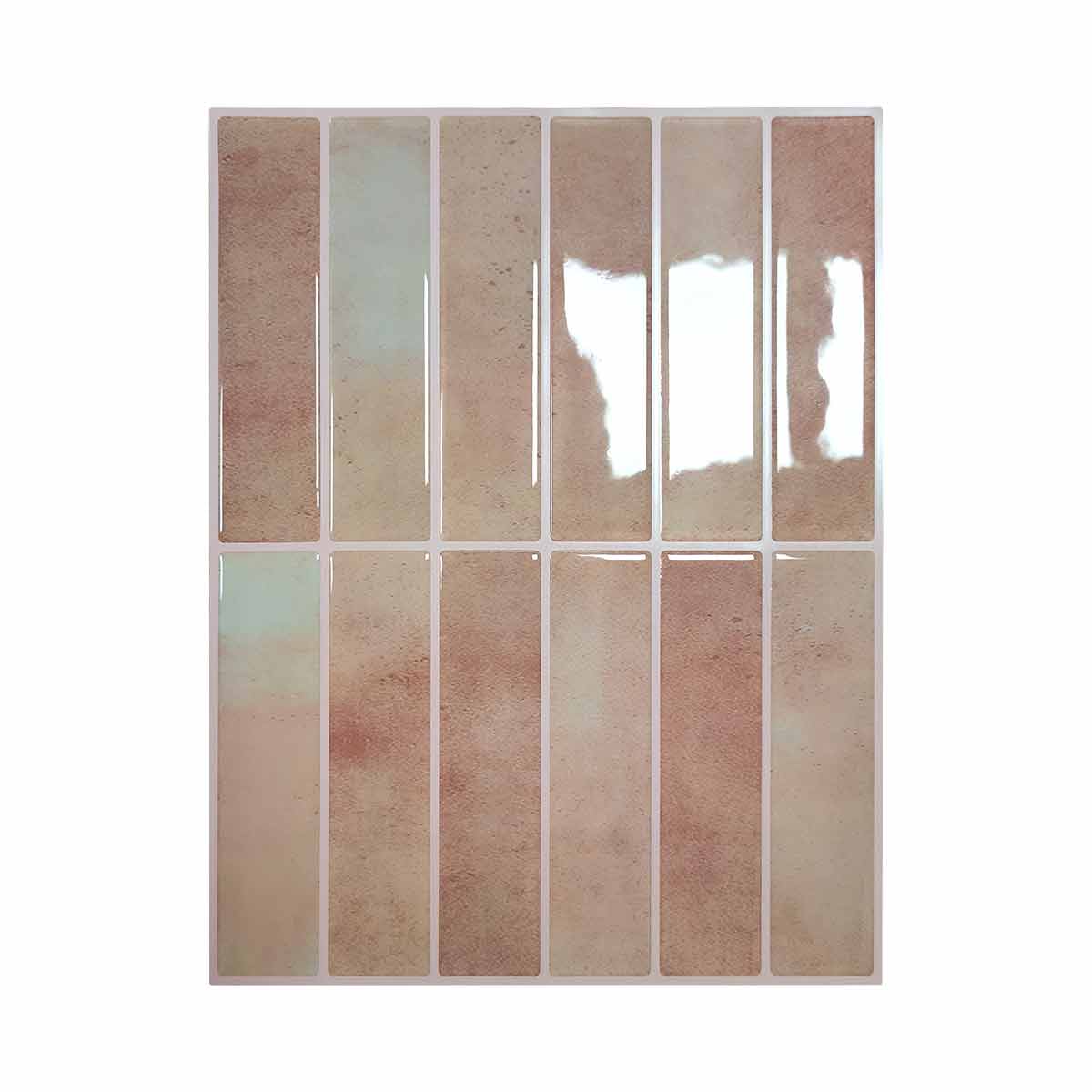 Tegelsticker Terra Langwerpig - 29 cm x 22.9 cm x 0.11 cm | 0.07 kg | Paneli zelfklevende steenstrips