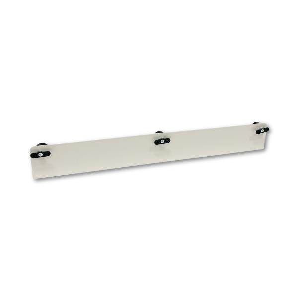 Wandplank Creme Smal 51cm - 3 cm x 51 cm x 3.1 cm | 0.7 kg | Paneli akoestische wandpanelen - AKU Wandpanelen