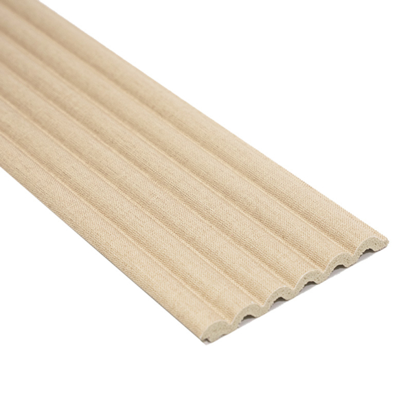 Celeste Sand 260x12cm - 260 cm x 12 cm x 1.2 cm | 2 kg | Paneli akoestische wandpanelen - AKU Wandpanelen