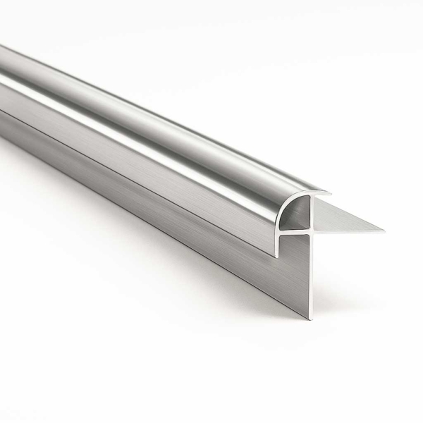 Buitenhoek profiel Zilver 4 mm