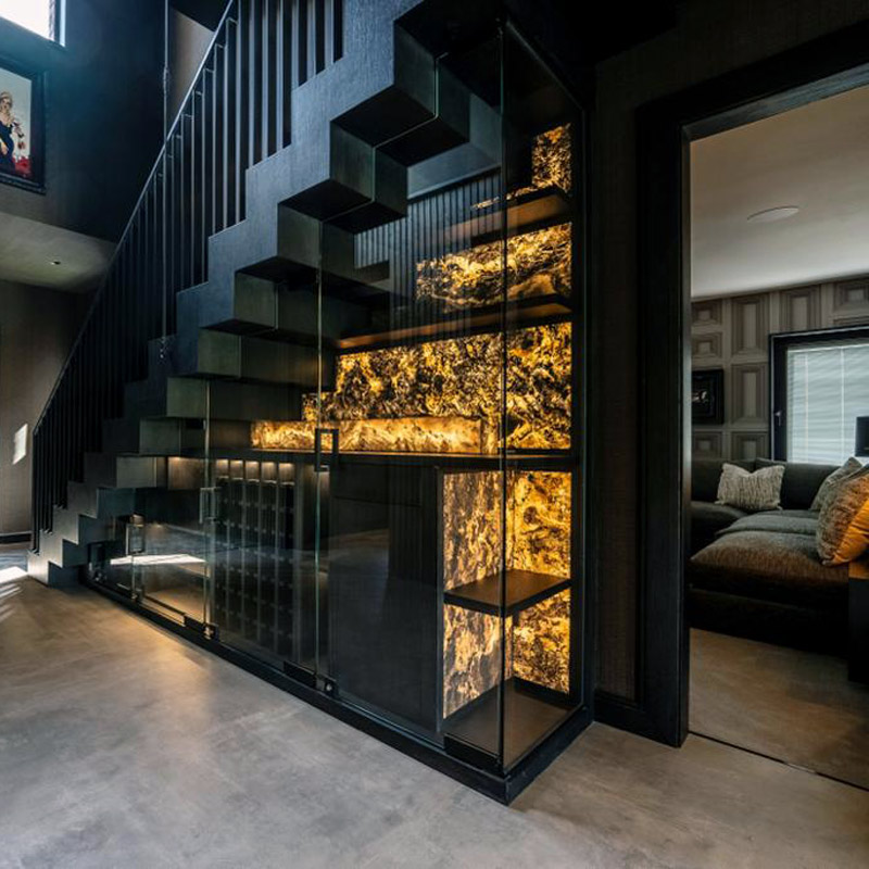 Natuursteen Translucent Multicolor 260x120x0,2cm | Paneli Natuursteen Wandpanelen