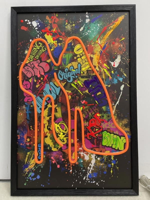 Neon Art High Heels
