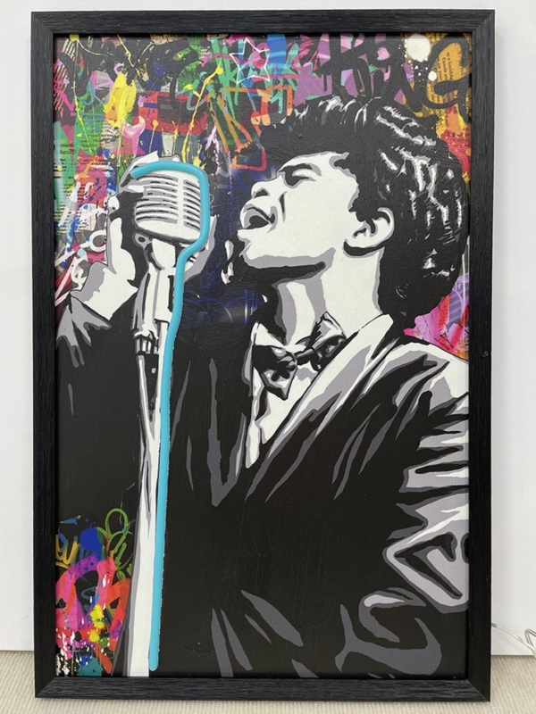 Neon Schilderij Artist