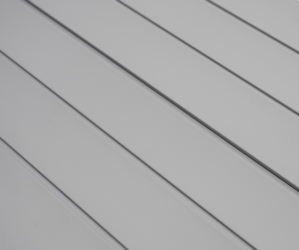 Wandpaneel NORA GRIJS 260x25cm - 260 cm x 25 cm x 1 cm | 2 kg | Paneli akoestische wandpanelen - AKU Wandpanelen