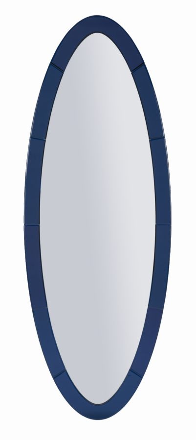 OSLO BLAUWE WANDSPIEGEL CM 55X2X150 ( BINNENSPIEGEL AFMETING 42