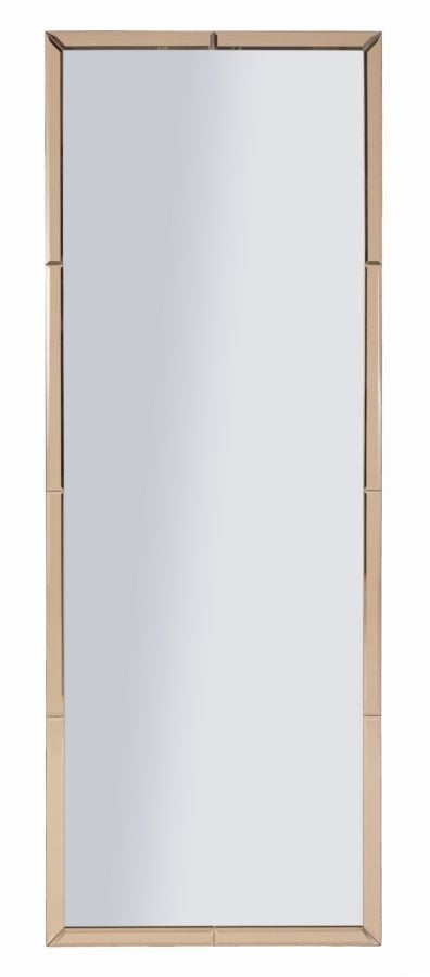 WANDSPIEGEL BERLIN ROZE CM 55X2X150 ( BINNENSPIEGEL AFMETING 49X143