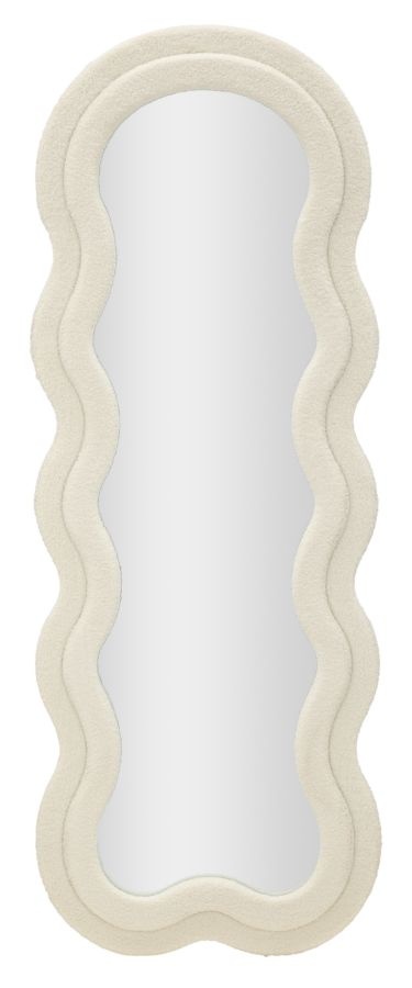 WANDSPIEGEL TEDDY CRÈME CM 60X4X160