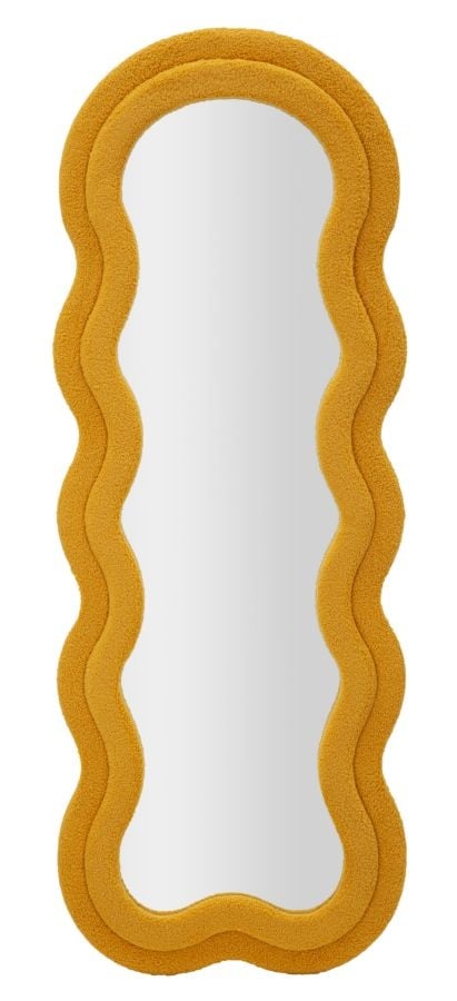 WANDSPIEGEL TEDDY MOSTERD CM 60X4X160