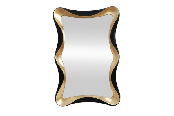 Wandspiegel ALICE 120 cm zwart goud - 48188